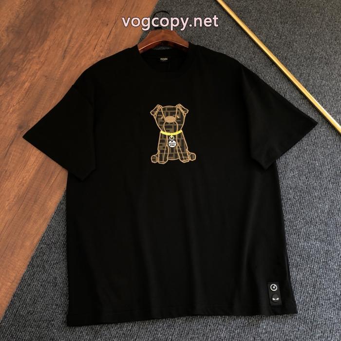 スーパー コピー 品半袖Tシャツ発表の新作モデル 風通しの良いフレア 完売間近FENDI_0_1