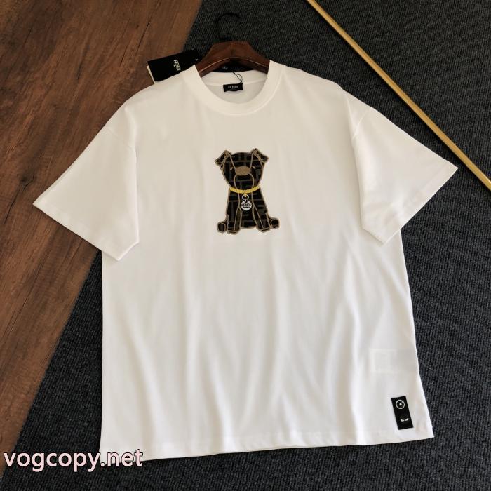スーパー コピー 品半袖Tシャツ発表の新作モデル 風通しの良いフレア 完売間近FENDI_0_3