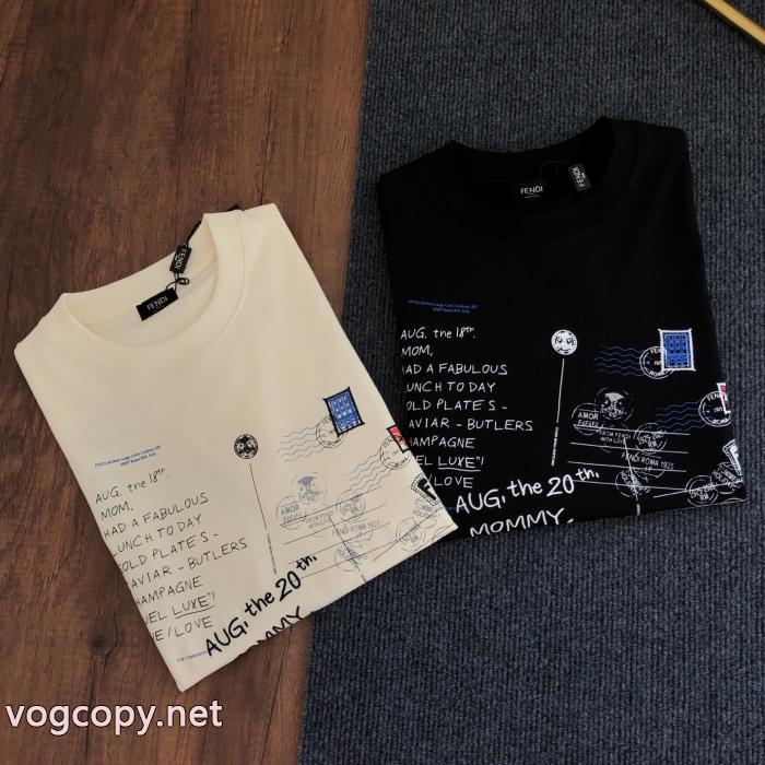 FENDI大人気カラー入荷！ 美しい 2026新発売ブランド 偽物 激安半袖Tシャツ_0_1