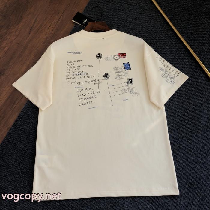 FENDI大人気カラー入荷！ 美しい 2026新発売ブランド 偽物 激安半袖Tシャツ_0_3