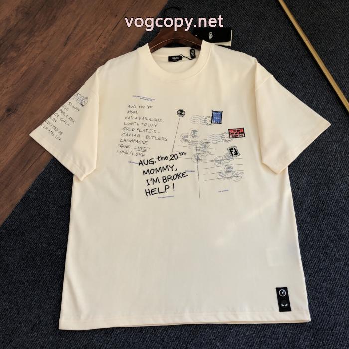 FENDI大人気カラー入荷！ 美しい 2026新発売ブランド 偽物 激安半袖Tシャツ_0_4