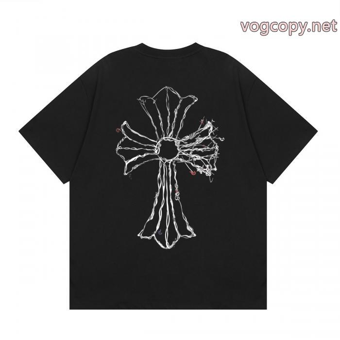 ブランド コピー 着払いクロムハーツ半袖Tシャツ2026定番新作 素敵  全国無料最新作_0_2