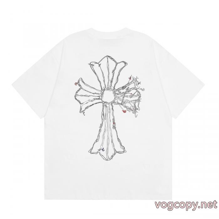 ブランド コピー 着払いクロムハーツ半袖Tシャツ2026定番新作 素敵  全国無料最新作_0_3