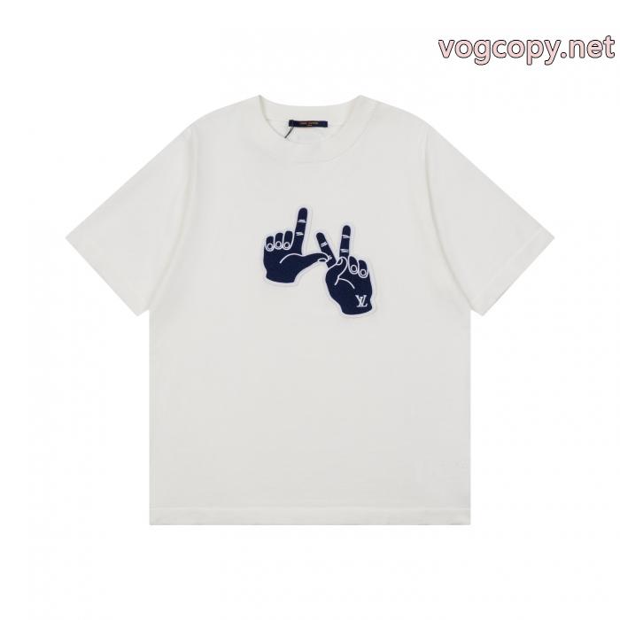最新作期間限定セール コスパ最強 魅力的な美品半袖Tシャツブランド 通販店LOUIS VUITTON_0_3