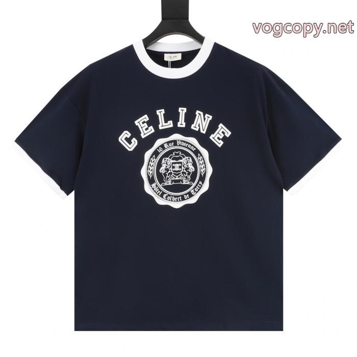 CELINE偽物 ブランド 激安今季新作 セール 今年流行 大人の魅力半袖Tシャツ_0_1