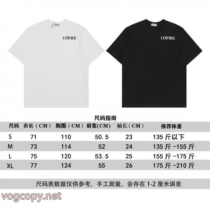 LOEWEブランド スーパー コピー話題のブランド スタイリッシュ 超HOT新品商品半袖Tシャツ_0_3