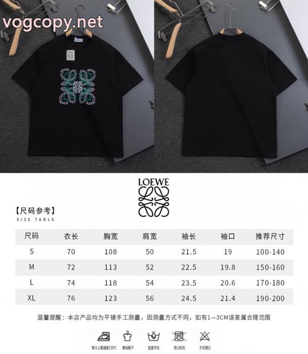 半袖Tシャツ高い機能性 人気復活 激安大特価定番人気偽 ブランド LOEWE_0_4