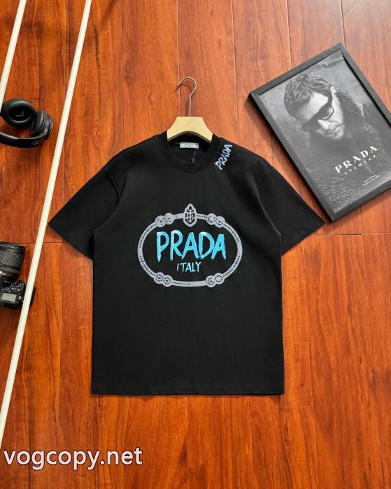 期間限定SALE 肌触りの良い着心地抜群新作 人気アイテムが勢ぞろい半袖Tシャツ 2026スーパーコピーPRADA_0_3