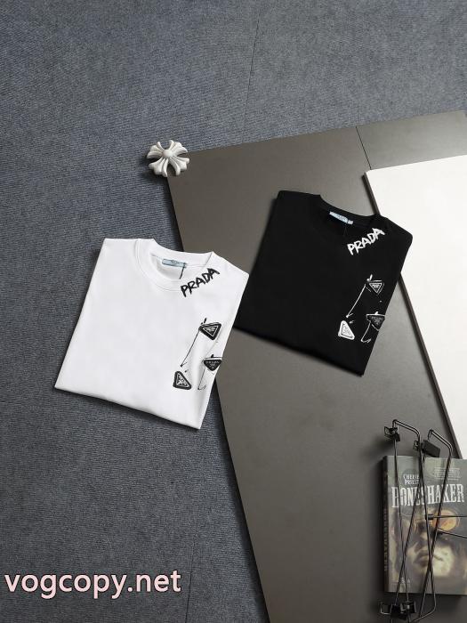 半袖Tシャツスーパー コピー 安心 サイト爆買い格安 人気限定品 耐久性のあるPRADA_0_3