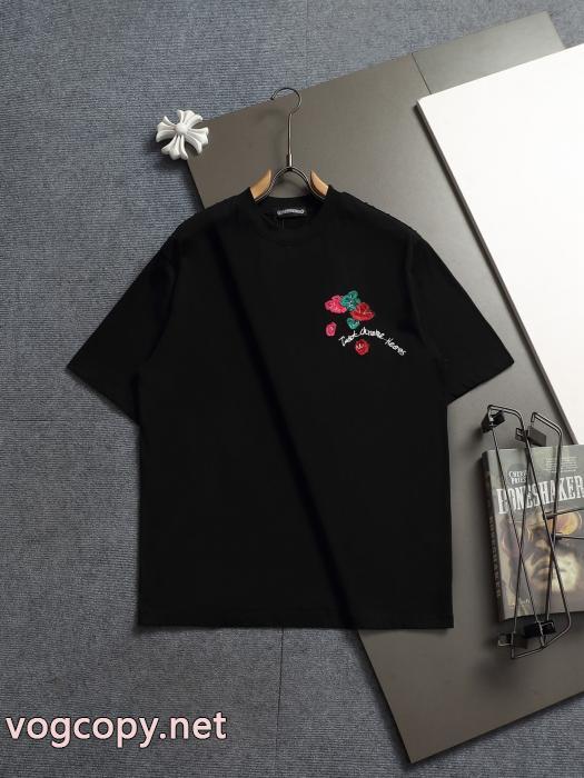 ブランド コピー 安心高品質 きちんと感が強い 安心感に溢れる半袖TシャツCHROME HEARTS_0_3