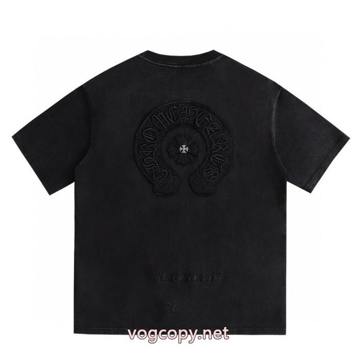 CHROME HEARTS激安 ブランド 通販大人気定番 HOT品質保証 大人の上質感半袖Tシャツ_0_4