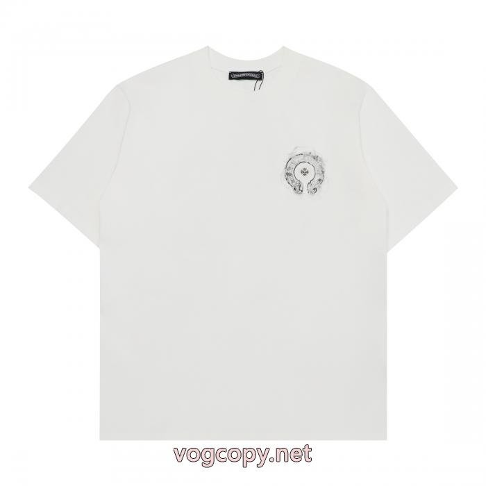 新作商品人気セール 洗練された印象 手頃価格半袖TシャツCHROME HEARTS 2026スーパーコピー_0_0