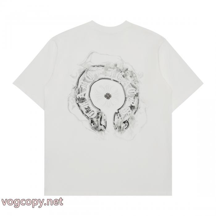 新作商品人気セール 洗練された印象 手頃価格半袖TシャツCHROME HEARTS 2026スーパーコピー_0_2