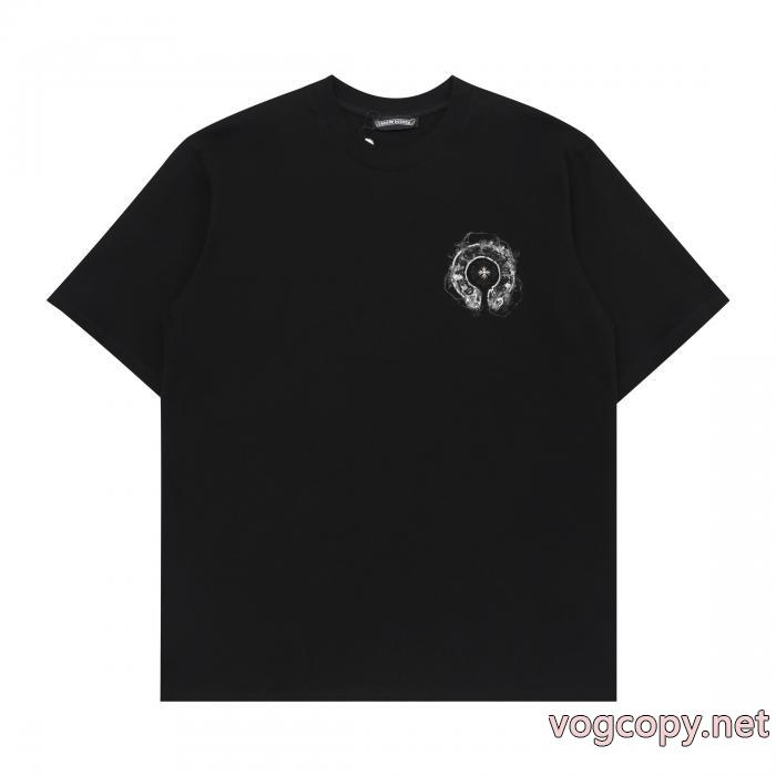 新作商品人気セール 洗練された印象 手頃価格半袖TシャツCHROME HEARTS 2026スーパーコピー_0_3