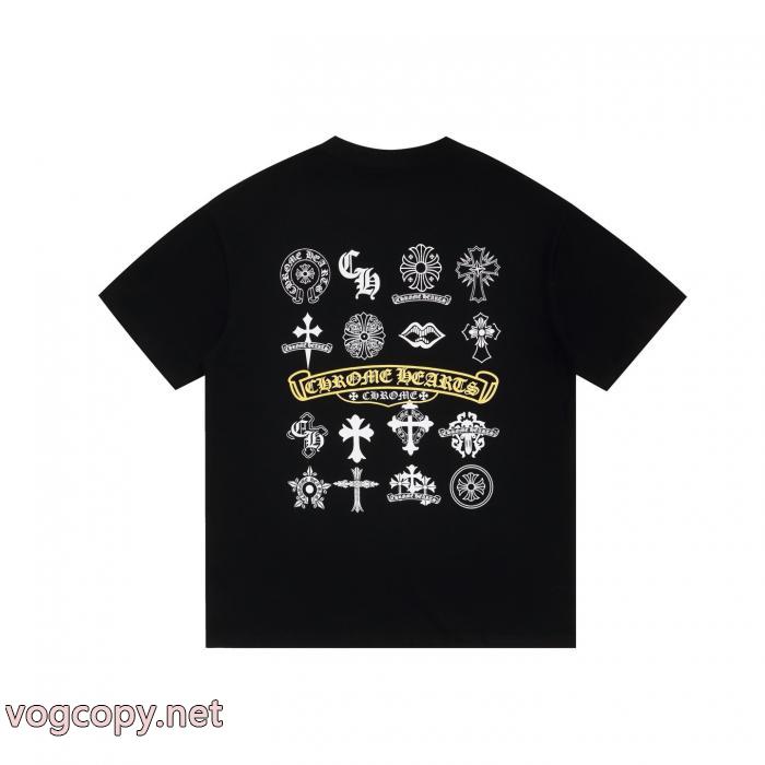 スーパー コピー海外セレブ愛用 普段使いに最適の大人スタイル 海外セレブ愛用半袖TシャツCHROME HEARTS_0_1