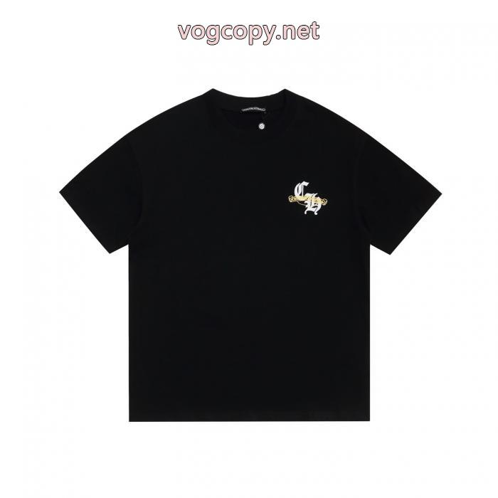 スーパー コピー海外セレブ愛用 普段使いに最適の大人スタイル 海外セレブ愛用半袖TシャツCHROME HEARTS_0_3