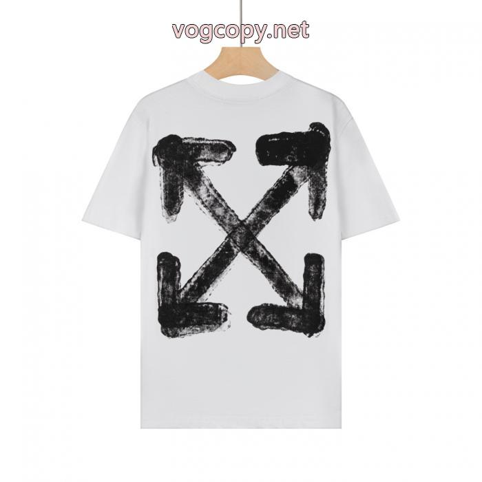 ブランド 通販店半袖TシャツOff-Whiteデザイン性に優れた 著名人愛用 上品オトナ感_0_1