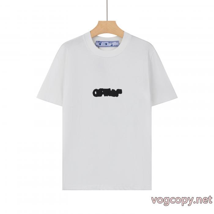 ブランド 通販店半袖TシャツOff-Whiteデザイン性に優れた 著名人愛用 上品オトナ感_0_5
