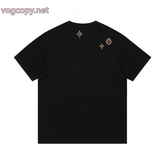 LOUIS VUITTONコピー 商品 ブランド普段使いにぴったりのデザイン 上品見え 数量限定半袖Tシャツ_0_0