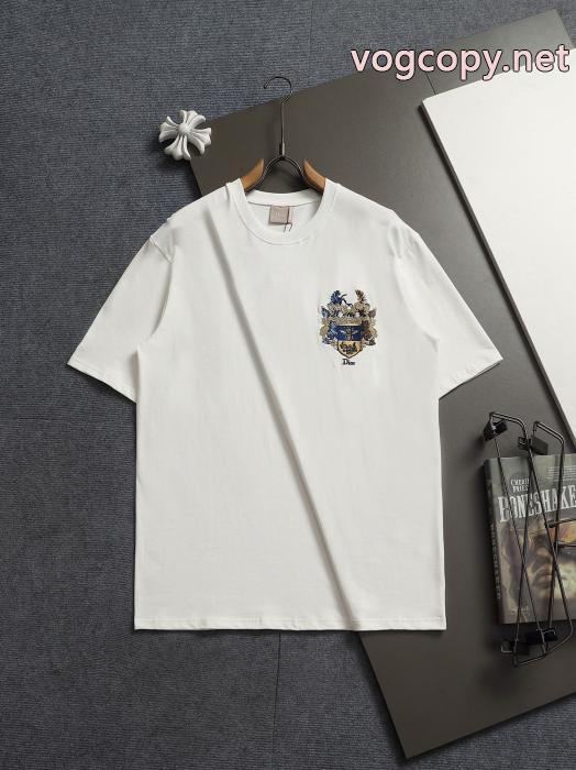 HOTお買い得 確保済み安心国内発送 高級感UPDiorブランド フェイク半袖Tシャツ_0_3