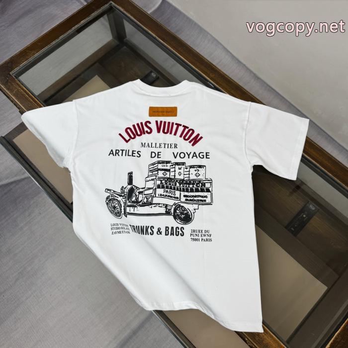 LOUIS VUITTON半袖Tシャツ大人の華やかさを演出 上質な素材採用 目玉商品セール激安 ブランド_0_0