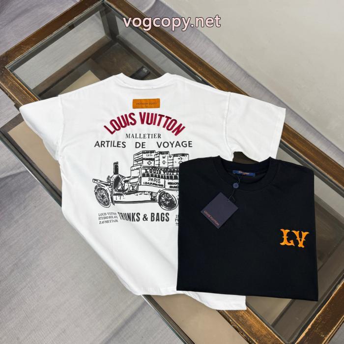 LOUIS VUITTON半袖Tシャツ大人の華やかさを演出 上質な素材採用 目玉商品セール激安 ブランド_0_4