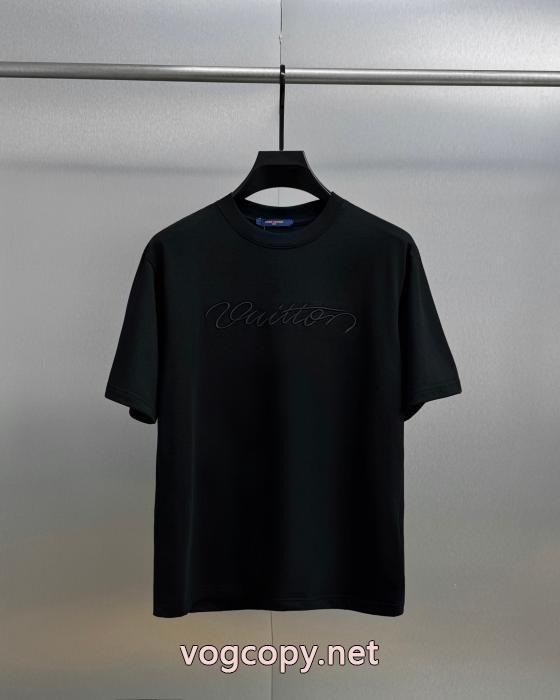 コピー 通販半袖Tシャツナチュラル 今からの季節にピッタリ！  有名人の愛用品LOUIS VUITTON_0_4