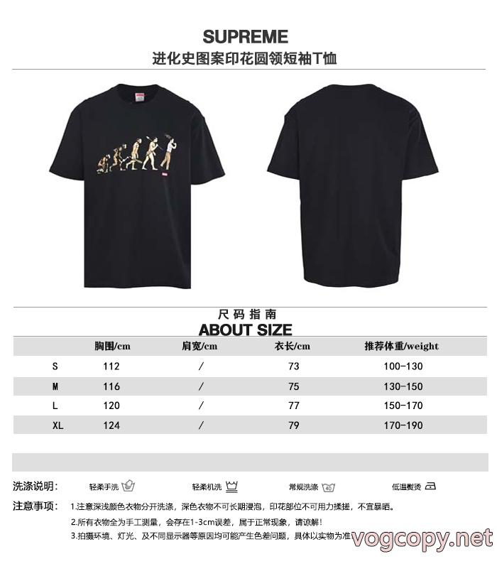 半袖Tシャツブランド 通販店控えめにしてヘルシーな印象 特価高品質 独特SUPREME_0_1