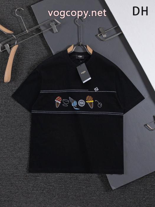 清潔感の高い新品 人気定番低価 都会的な印象スーパー コピー 通販半袖TシャツFENDI_0_4