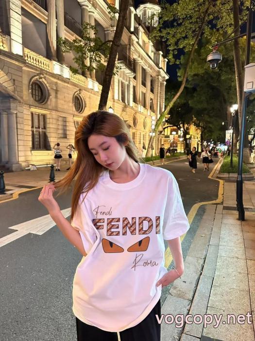 半袖TシャツFENDIスーパー コピー 販売魅力的な美品 切りっぱなし 定番人気激安_0_2