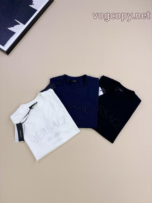 VERSACE偽 ブランド 通販大満足 魅力的なポイント 圧倒的な存在感半袖Tシャツ_0_4