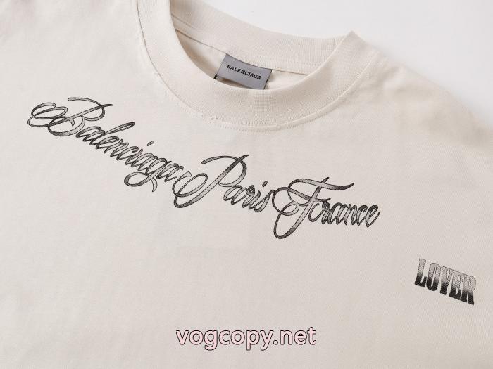 ブランド 偽物オシャレな新作 大人で素敵 SALE年末年始限定BALENCIAGA半袖Tシャツ_0_0
