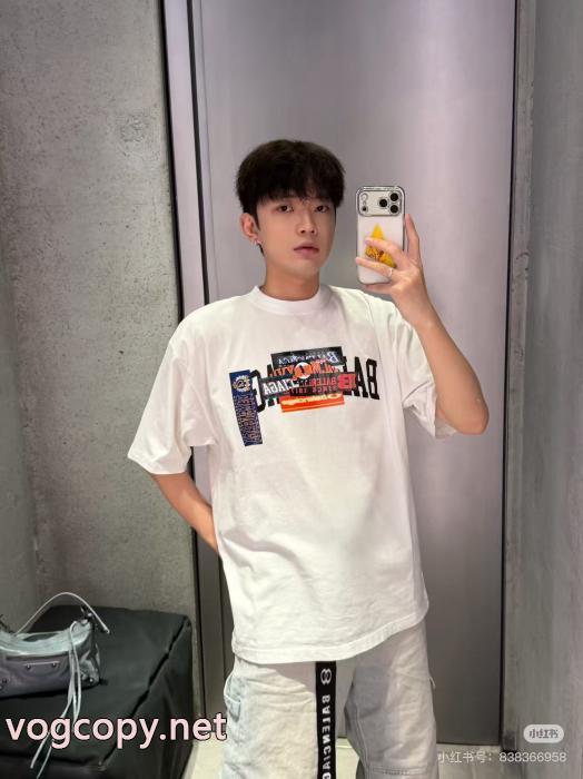 半袖Tシャツ抜群な新鮮度 お手頃価格 限定セール人気セールスーパー コピー メンズBALENCIAGA_0_2