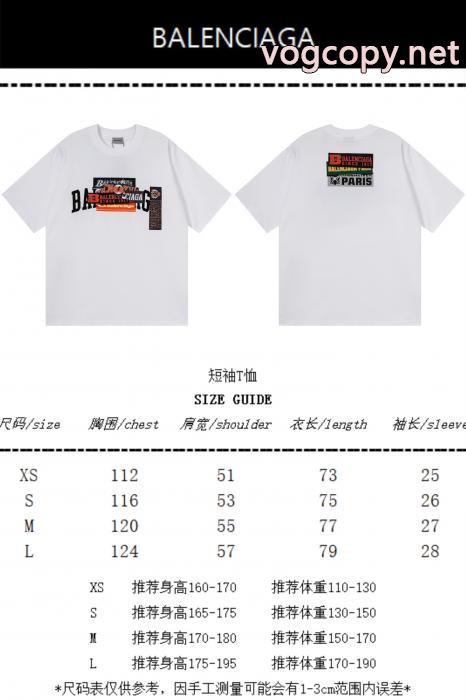 半袖Tシャツ抜群な新鮮度 お手頃価格 限定セール人気セールスーパー コピー メンズBALENCIAGA_0_4