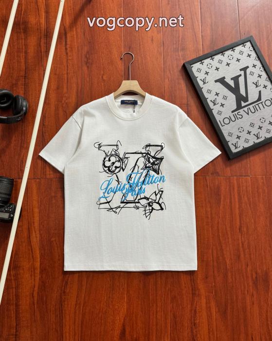 海外モデル 柔らかな着心地 人気爆発新作登場コピー 商品 ブランド半袖TシャツLOUIS VUITTON_0_1