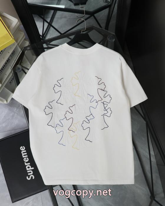 販売記念価格 COOLなデザイン 2026半袖TシャツCHROME HEARTSコピー 商品 販売_0_0