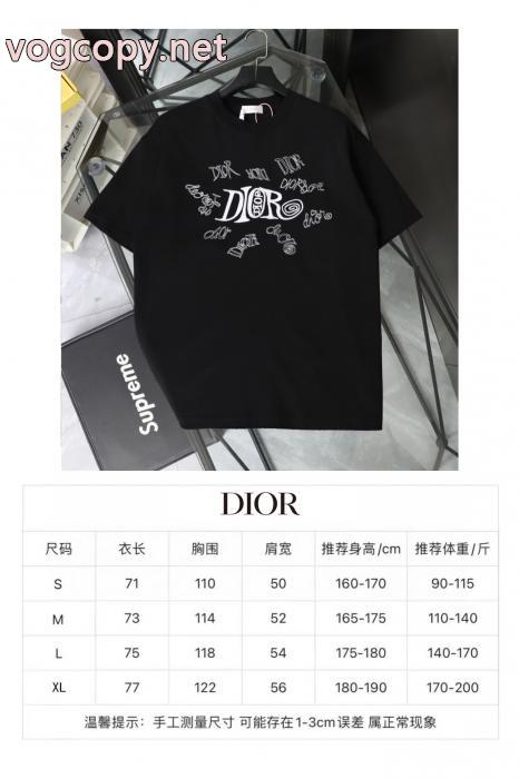 ブランド コピー 優良店半袖Tシャツファッション感満々 高級素材を採用 極美品Dior_0_2