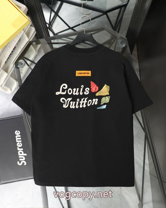 偽物 ブランド 激安即納!最大半額 完売確実! 素晴らしい2026の新作LOUIS VUITTON半袖Tシャツ_0_1