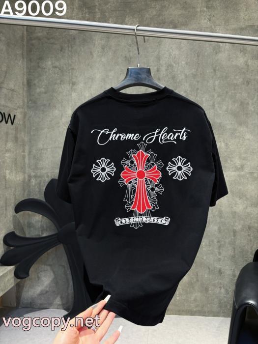 特別価格 支持率が高い2026最新作 華やかな印象半袖TシャツCHROME HEARTSスーパー コピー 通販_0_4