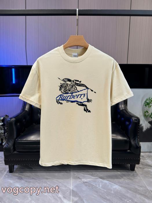 ブランド フェイク半袖Tシャツリッチな印象に お得低価 優等品BURBERRY_0_0