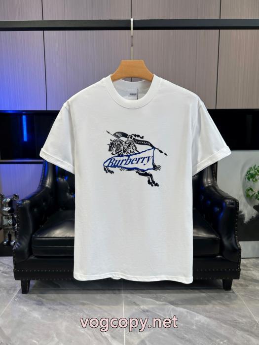 ブランド フェイク半袖Tシャツリッチな印象に お得低価 優等品BURBERRY_0_4