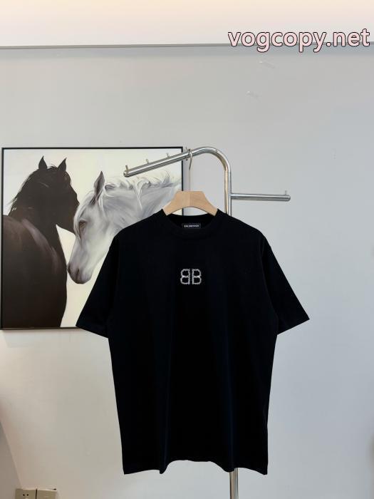 脚長効果を見せる 大人気商品 2026新作コレクションBALENCIAGAブランド コピー 激安半袖Tシャツ_0_0