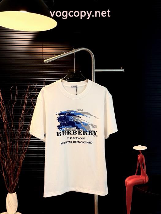 ブランド レプリカ手触りがいい 個性的なデザイン シンプル派半袖TシャツBURBERRY_0_2