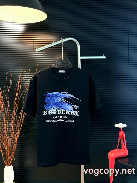 ブランド レプリカ手触りがいい 個性的なデザイン シンプル派半袖TシャツBURBERRY_0_3