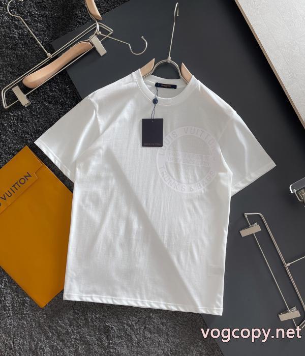 オシャレ度アップ 極力最安値 限定生産品半袖TシャツLOUIS VUITTON偽物 ブランド 販売_0_0