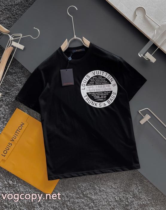 オシャレ度アップ 極力最安値 限定生産品半袖TシャツLOUIS VUITTON偽物 ブランド 販売_0_3