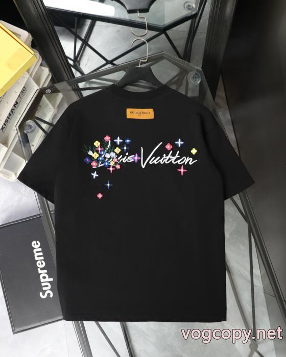 今年っぽくNEWファッション 新作限定　人気沸騰中 都会的な印象のスタイルコピー 品 販売LOUIS VUITTON半袖Tシャツ_0_0