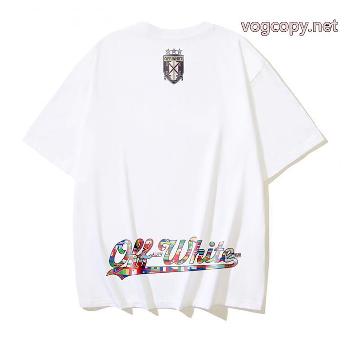 雑誌掲載 限定セール正規品 上質感コピー ブランド 通販半袖TシャツOff-White_0_2