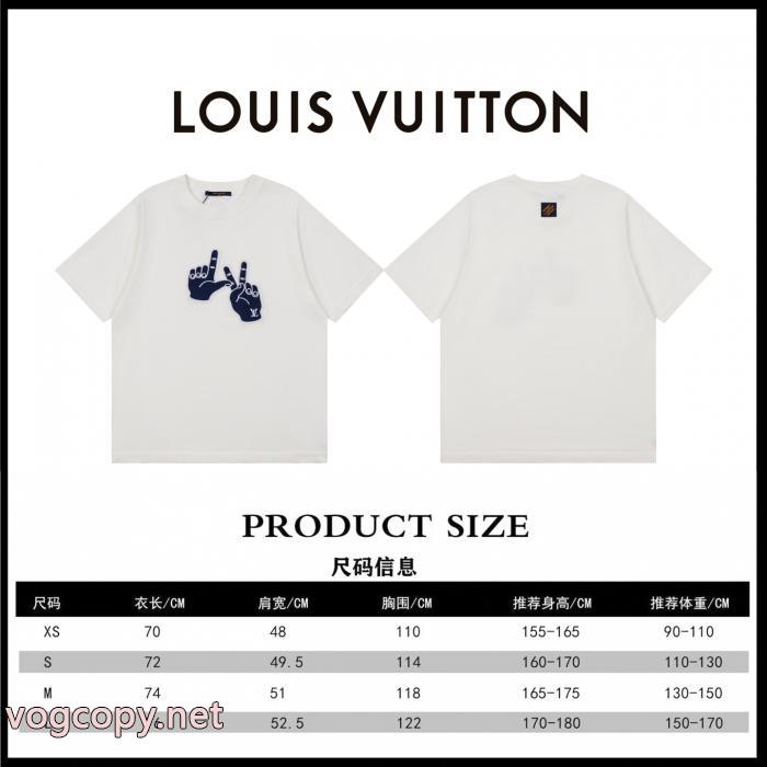 人気ブランド 人気定番豊富な 大人気商品セール半袖TシャツLOUIS VUITTON通販 ブランド_0_1