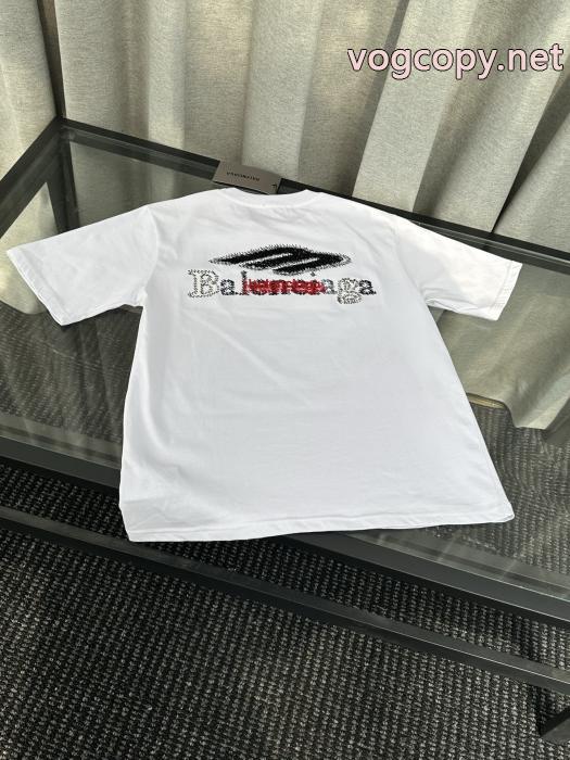 スーパー コピー 販売高品質で綺麗 安いの原因に 優しい印象を与えてくれ半袖TシャツBALENCIAGA_0_0